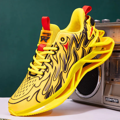 Men’s Breathable Mesh Sneakers – Casual Summer Trainers & Running Shoes