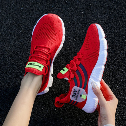 Zapatillas de Malla con Cordones para Hombre – Calzado Informal Ligero y Transpirable para Caminar