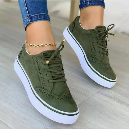 Zapatillas Bajas Vulcanizadas para Mujer Loom & Soul – Zapatos Planos Casuales Versátiles