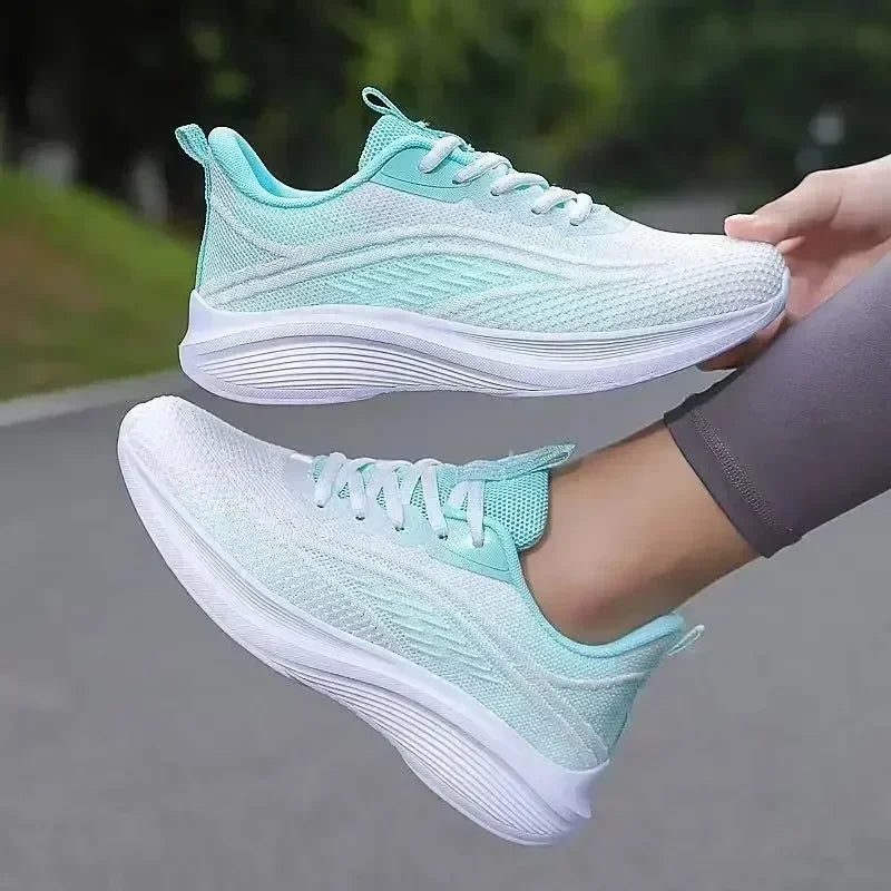 Manoletinas de malla casuales para mujer 2025 – Zapatos de verano antideslizantes y transpirables para caminar