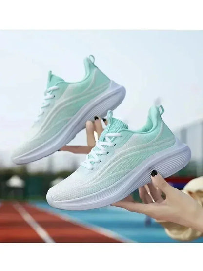 Manoletinas de malla casuales para mujer 2025 – Zapatos de verano antideslizantes y transpirables para caminar