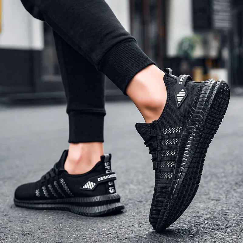 Zapatillas Flyknit para Hombre – Calzado Informal Ligero y Transpirable para Caminar