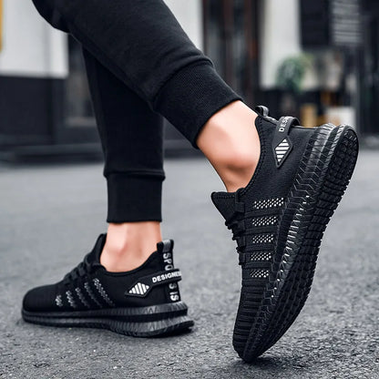 Zapatillas Flyknit para Hombre – Calzado Informal Ligero y Transpirable para Caminar