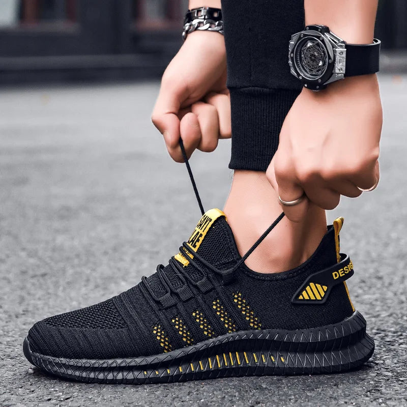 Zapatillas Flyknit para Hombre – Calzado Informal Ligero y Transpirable para Caminar