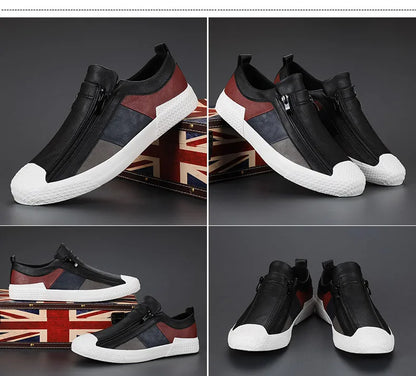 Mocasines de Cuero Premium VARELLO™ para Hombre – Zapatos de Conducir Casuales de Alta Calidad | Mocasines Cómodos, Transpirables, Resistentes al Desgaste y de Tallas Grandes