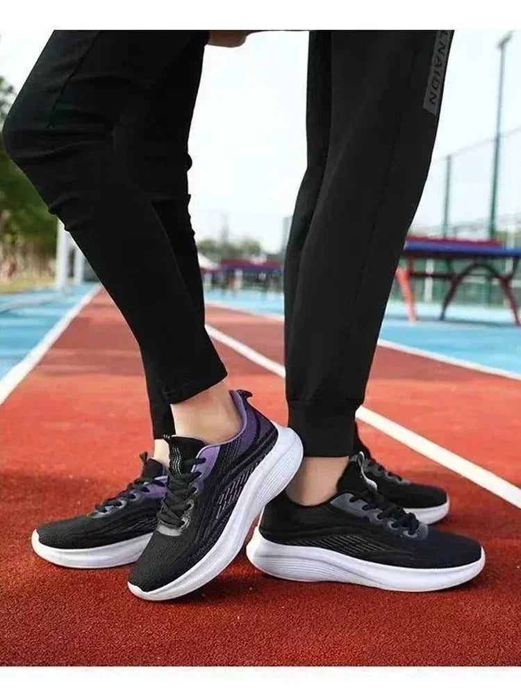 Manoletinas de malla casuales para mujer 2025 – Zapatos de verano antideslizantes y transpirables para caminar