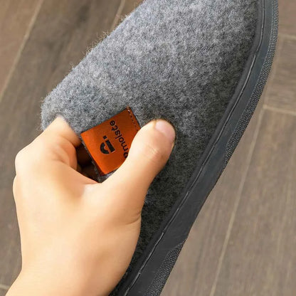 Men’s Memory Foam Slippers – Warm Cushioned Indoor Comfort