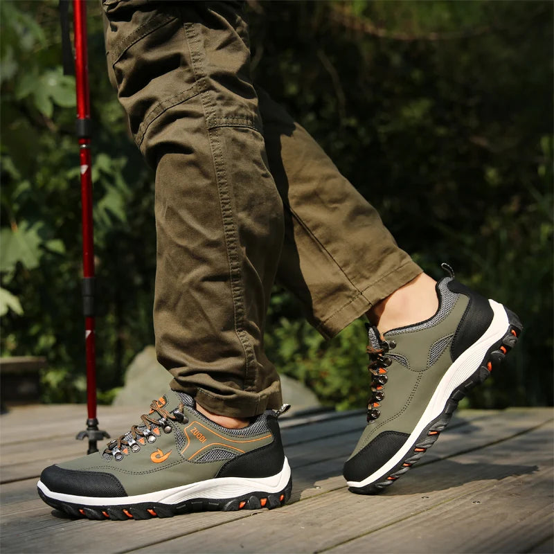 Zapatillas deportivas ligeras para hombre – Zapatillas de microfibra para correr y caminar
