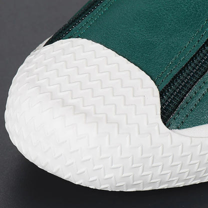 Mocasines de Cuero Premium VARELLO™ para Hombre – Zapatos de Conducir Casuales de Alta Calidad | Mocasines Cómodos, Transpirables, Resistentes al Desgaste y de Tallas Grandes
