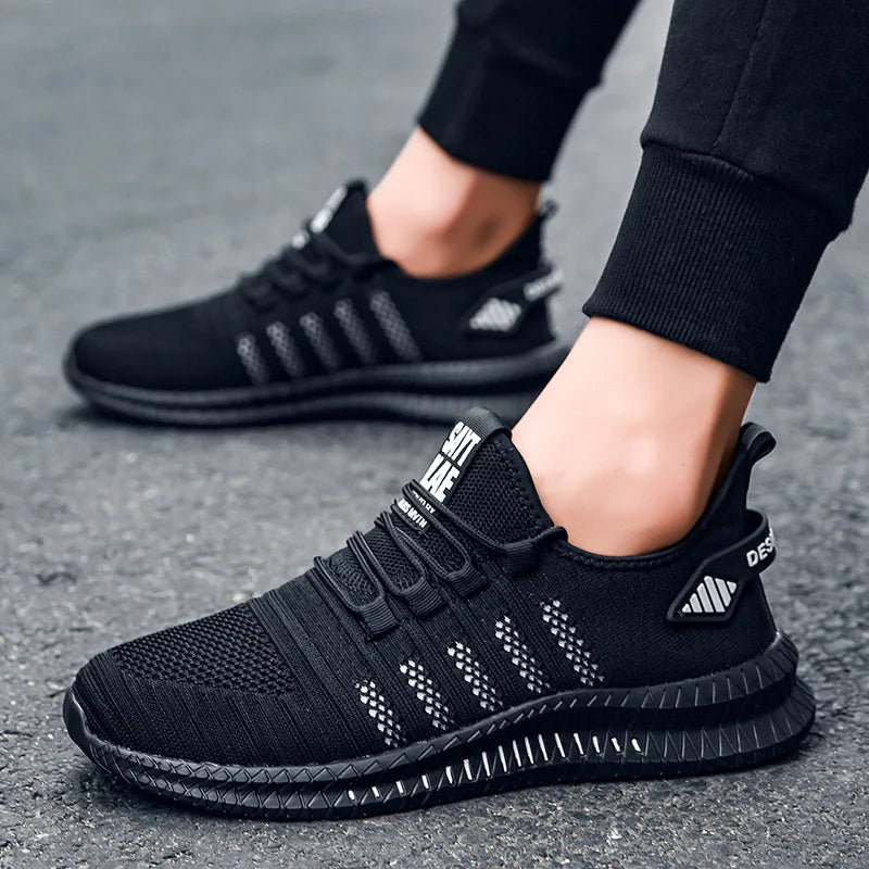Zapatillas Flyknit para Hombre – Calzado Informal Ligero y Transpirable para Caminar