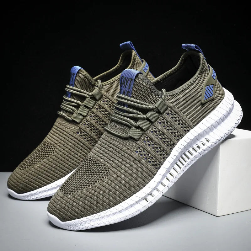 Zapatillas Flyknit para Hombre – Calzado Informal Ligero y Transpirable para Caminar
