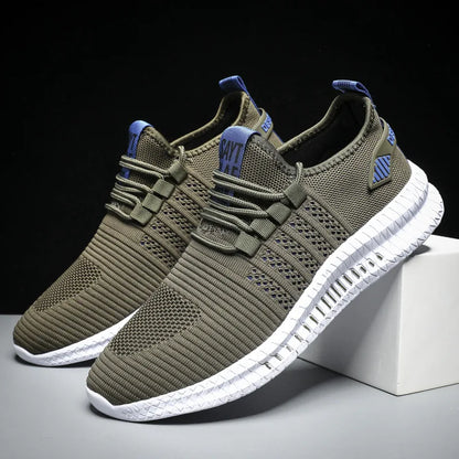 Zapatillas Flyknit para Hombre – Calzado Informal Ligero y Transpirable para Caminar