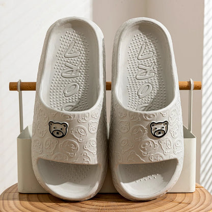 Pantuflas antideslizantes Little Bear™ EVA de plataforma para hombre – Para interiores
