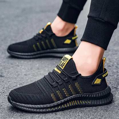 Zapatillas Flyknit para Hombre – Calzado Informal Ligero y Transpirable para Caminar