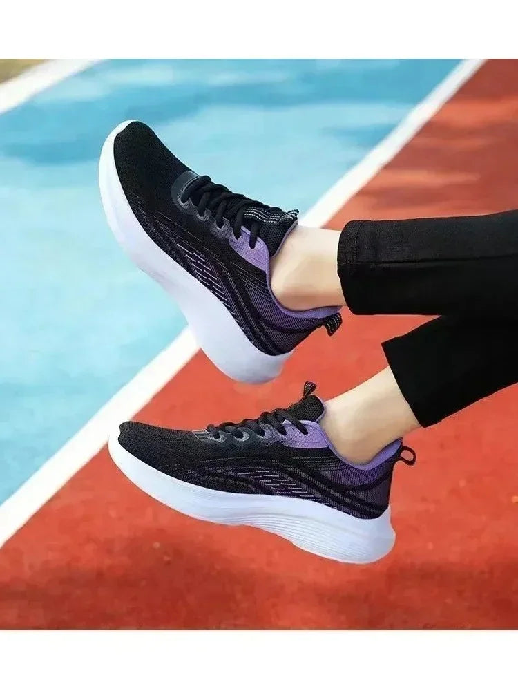 Manoletinas de malla casuales para mujer 2025 – Zapatos de verano antideslizantes y transpirables para caminar