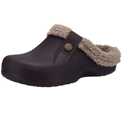Pantuflas de piel impermeables Asgard™ para mujer – Cálidas y antideslizantes