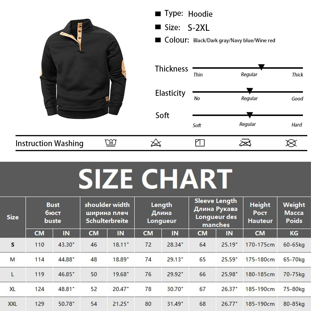 Jersey de cuello alto sin mangas para hombre – Chaleco informal de punto ligero