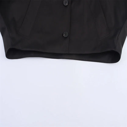 Chaqueta con capucha y solapa EleganceEase™: estilo otoñal atemporal, confianza sin esfuerzo