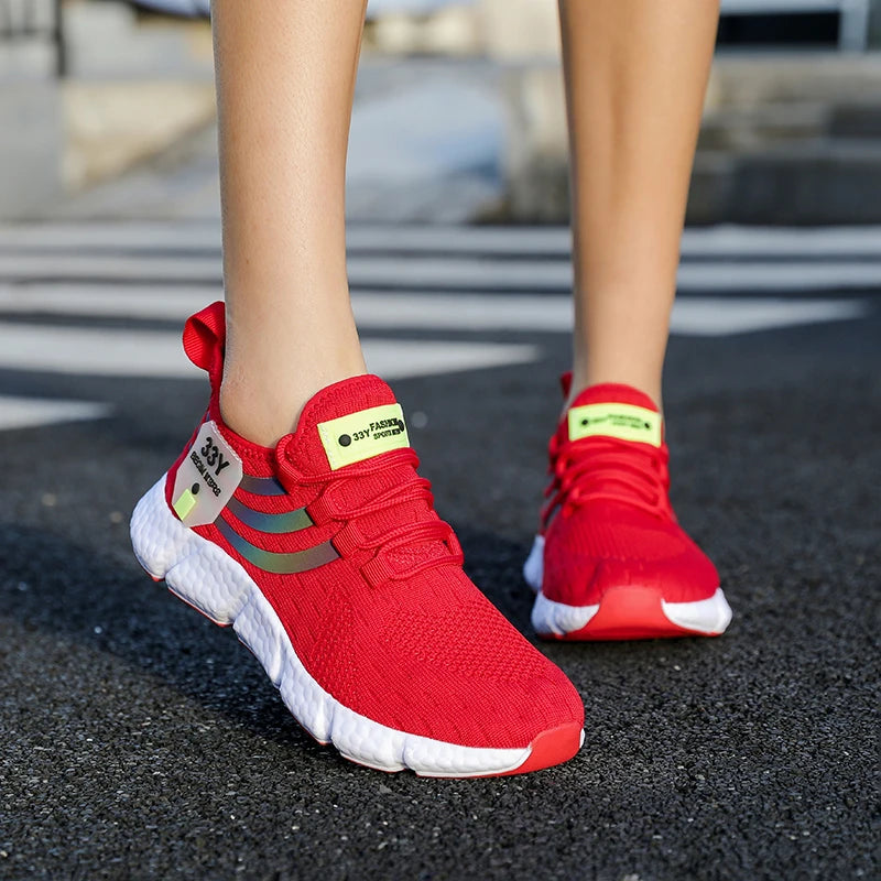 Zapatillas de Malla con Cordones para Hombre – Calzado Informal Ligero y Transpirable para Caminar