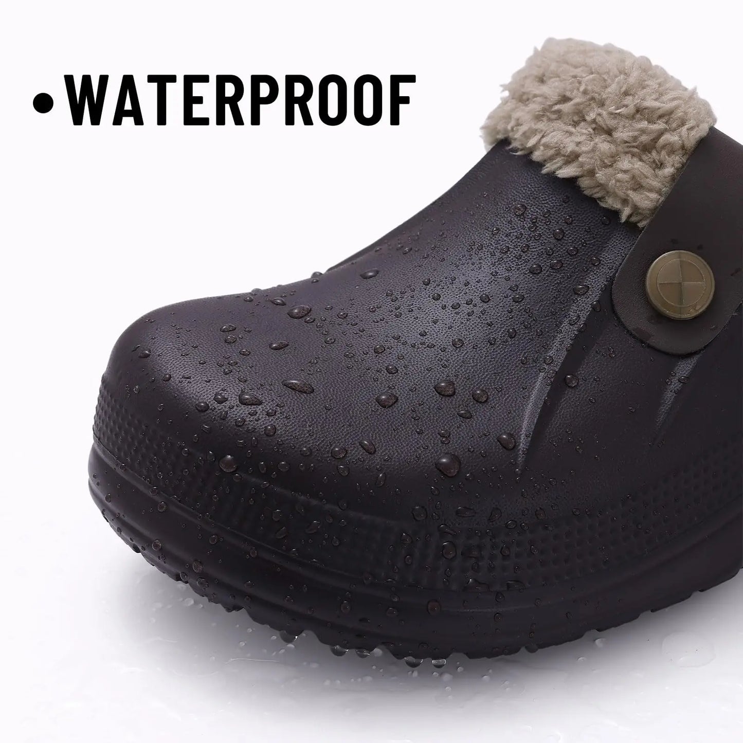 Pantuflas de piel impermeables Asgard™ para mujer – Cálidas y antideslizantes