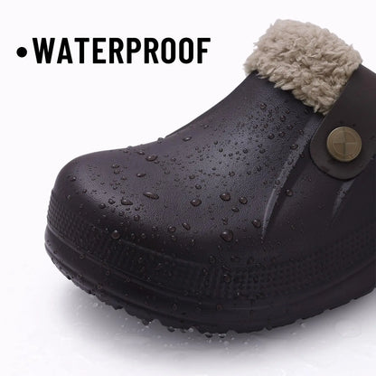 Pantuflas de piel impermeables Asgard™ para mujer – Cálidas y antideslizantes