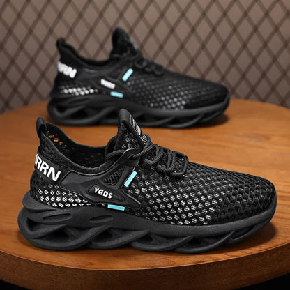 Men’s Mesh Sneakers – Breathable Casual Running Shoes, Lightweight & Stylish - Loom & Soul
