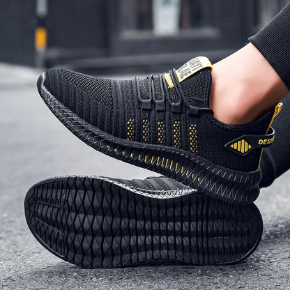 Zapatillas Flyknit para Hombre – Calzado Informal Ligero y Transpirable para Caminar