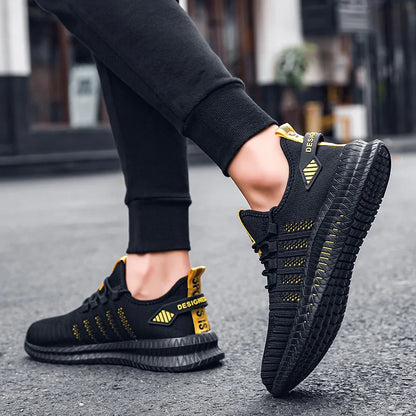 Zapatillas Flyknit para Hombre – Calzado Informal Ligero y Transpirable para Caminar