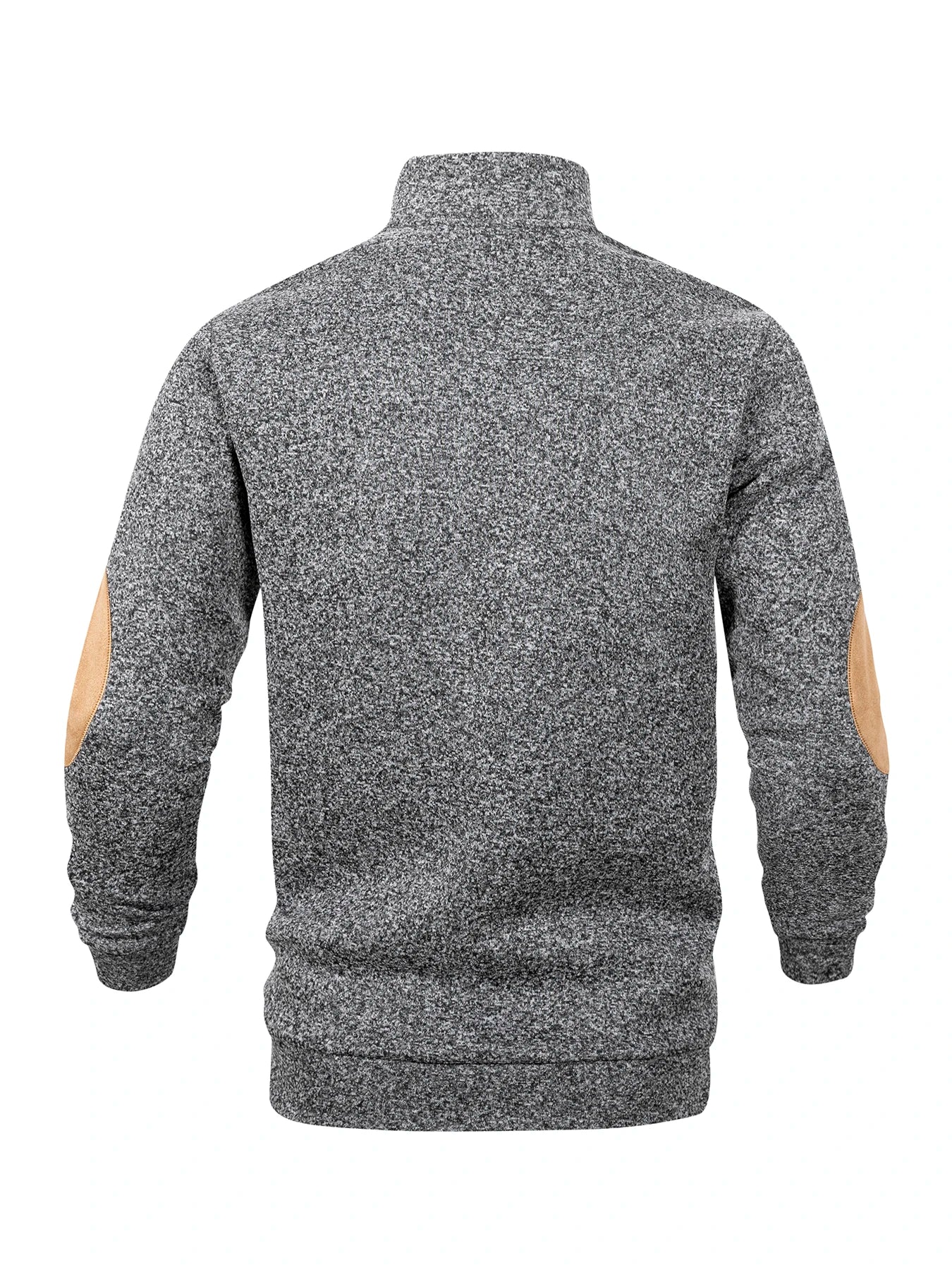 Jersey de cuello alto sin mangas para hombre – Chaleco informal de punto ligero