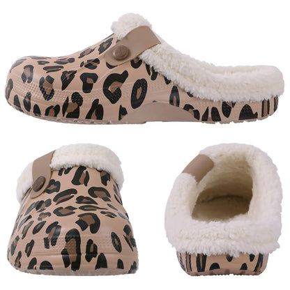 Pantuflas de piel impermeables Asgard™ para mujer – Cálidas y antideslizantes