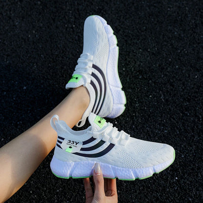 Zapatillas de Malla con Cordones para Hombre – Calzado Informal Ligero y Transpirable para Caminar