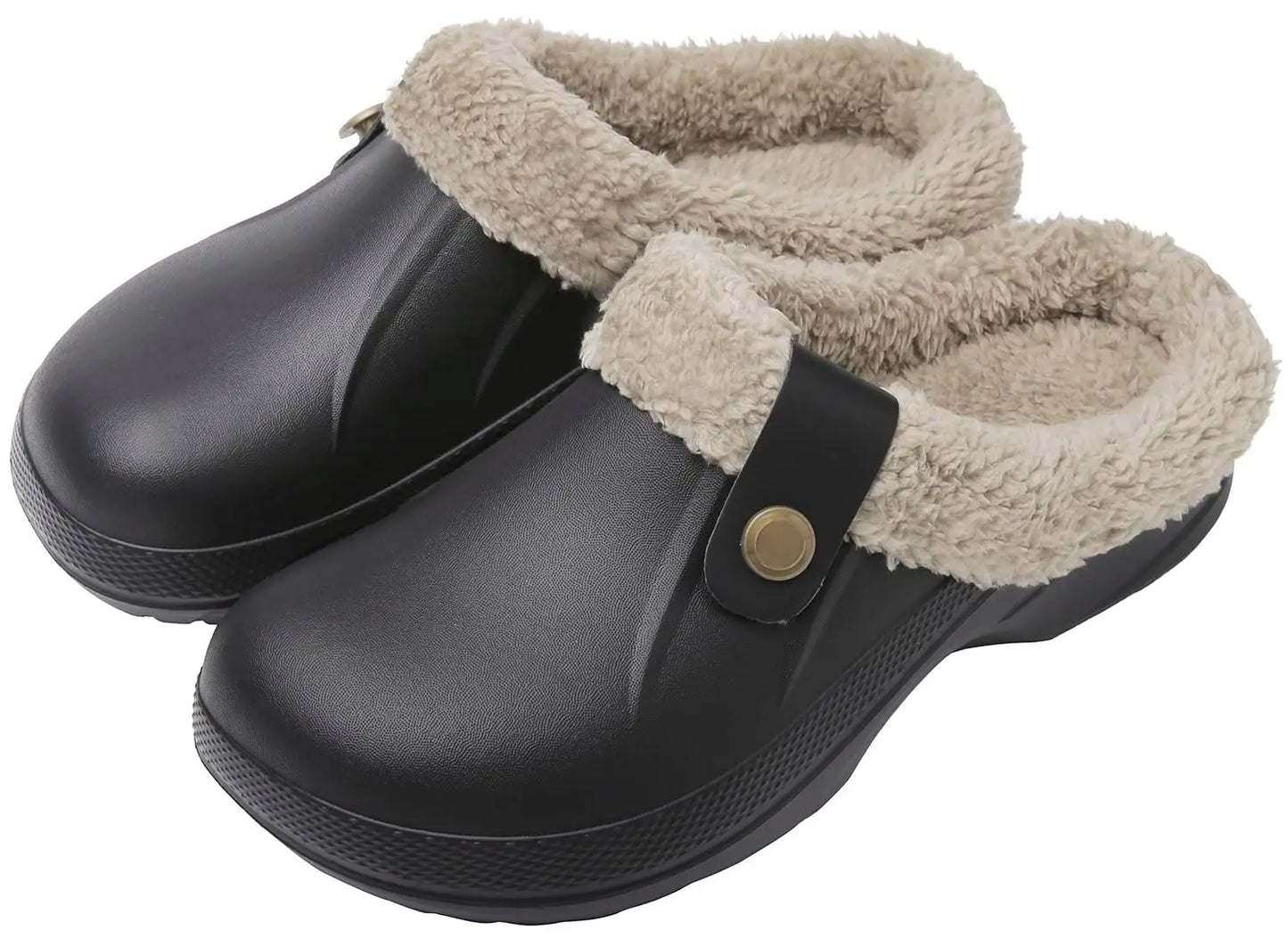 Pantuflas de piel impermeables Asgard™ para mujer – Cálidas y antideslizantes
