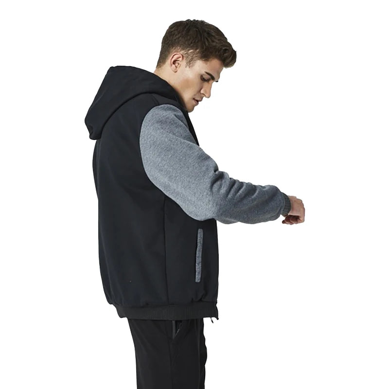 Loom & Soul – Sweat à capuche polaire animé Bleach pour homme – Veste d'hiver chaude à fermeture éclair