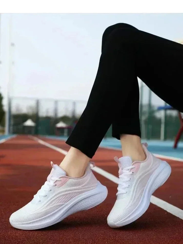 Manoletinas de malla casuales para mujer 2025 – Zapatos de verano antideslizantes y transpirables para caminar