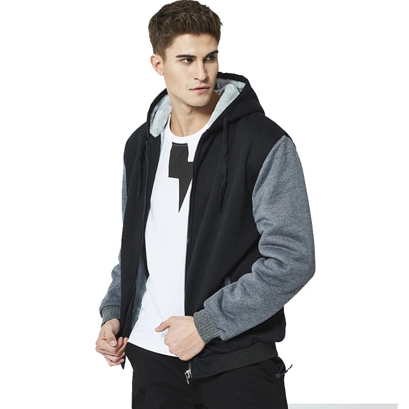 Loom & Soul – Sweat à capuche polaire animé Bleach pour homme – Veste d'hiver chaude à fermeture éclair