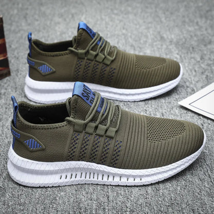Zapatillas Flyknit para Hombre – Calzado Informal Ligero y Transpirable para Caminar