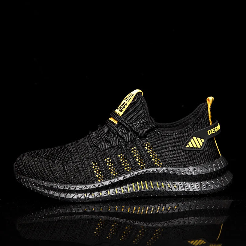Zapatillas Flyknit para Hombre – Calzado Informal Ligero y Transpirable para Caminar