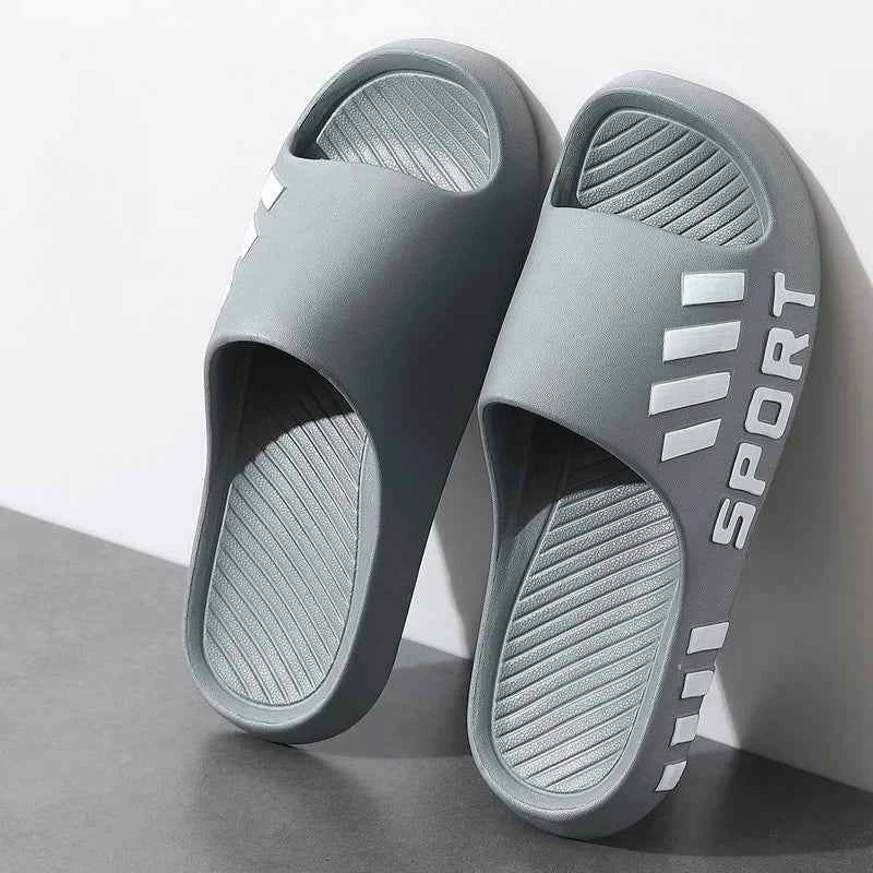 Men’s Thick Sole Slides – Non-Slip Summer Comfort Style