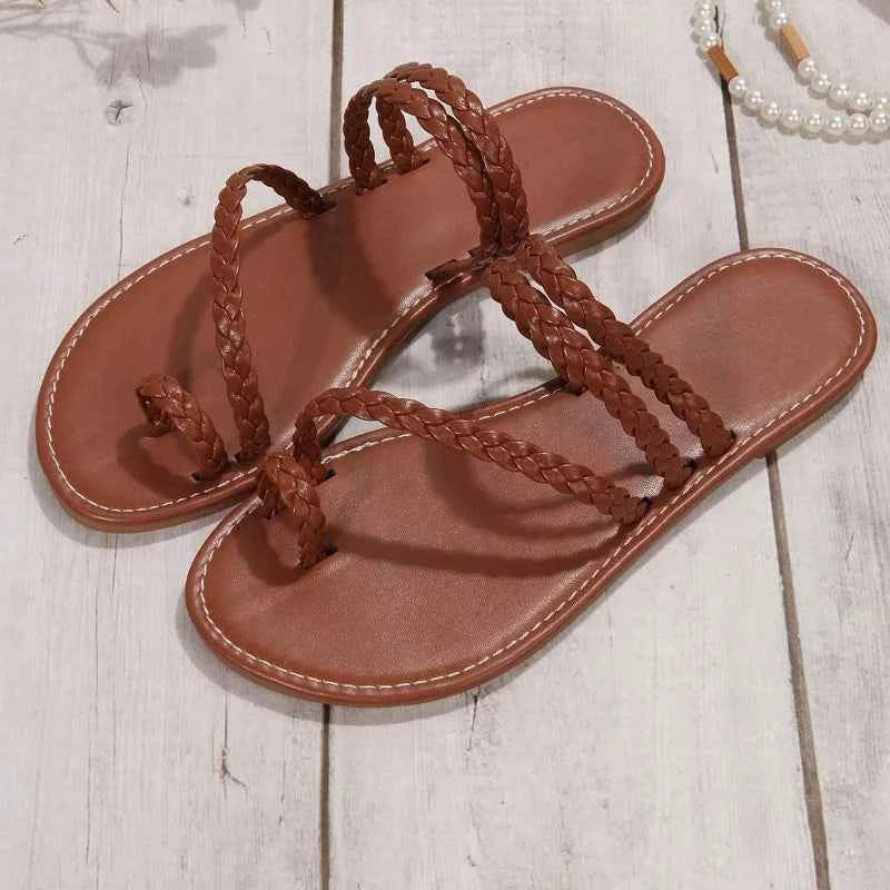 Minimal Flat Sandals – Lightweight Soft Sole Summer Style