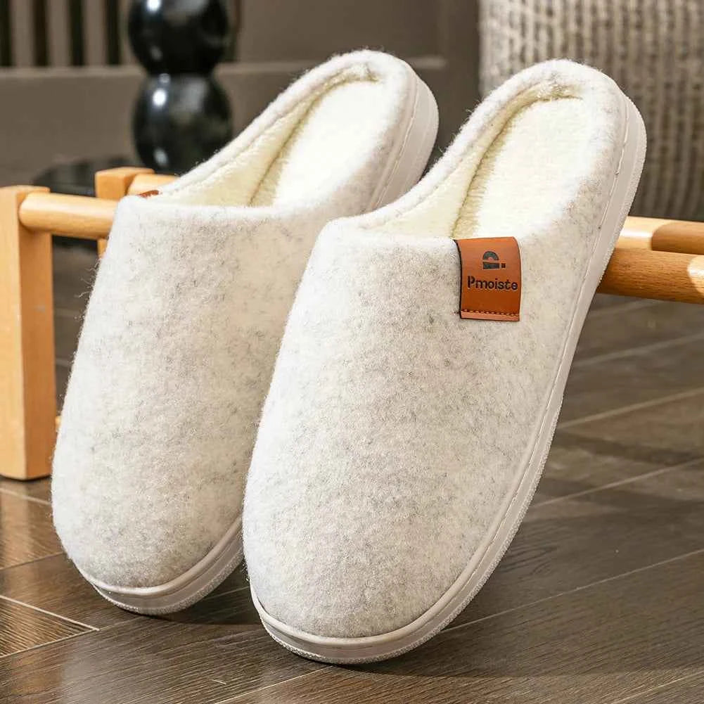 Men’s Memory Foam Slippers – Warm Cushioned Indoor Comfort