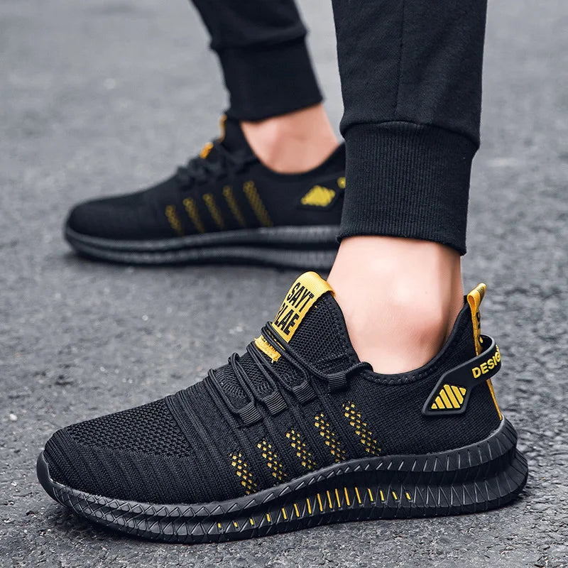 Zapatillas Flyknit para Hombre – Calzado Informal Ligero y Transpirable para Caminar