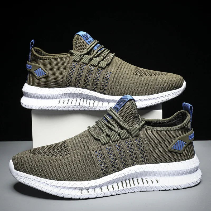 Zapatillas Flyknit para Hombre – Calzado Informal Ligero y Transpirable para Caminar