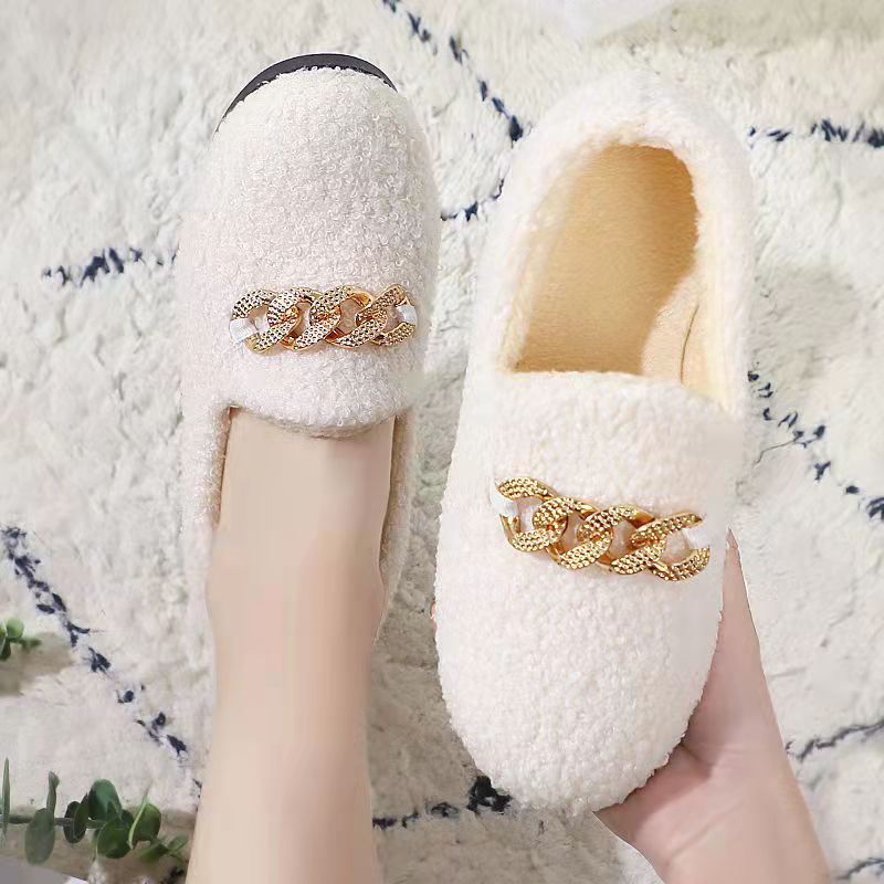 Pantuflas de invierno de pana Rollstep™ – Planos interiores cálidos con forro polar para hombres y mujeres