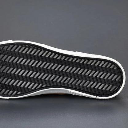 Mocasines de Cuero Premium VARELLO™ para Hombre – Zapatos de Conducir Casuales de Alta Calidad | Mocasines Cómodos, Transpirables, Resistentes al Desgaste y de Tallas Grandes