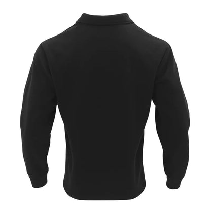 Veste d'hiver en polaire à revers Loom & Soul pour homme – Manteau ajusté à boutonnage simple