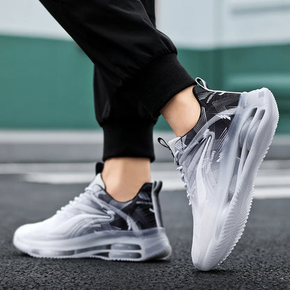 Zapatillas de malla transpirables AEROMAX™ 6069 para hombre | Zapatillas deportivas ligeras con retazos para uso informal y deportivo