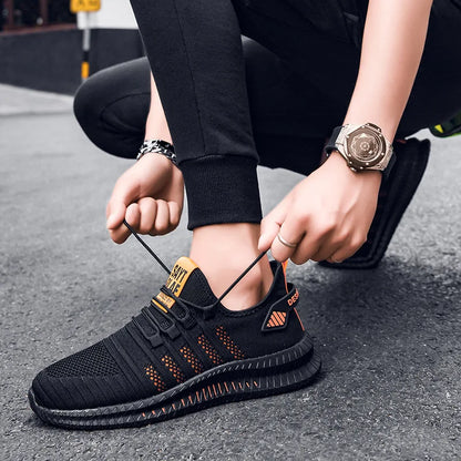 Zapatillas Flyknit para Hombre – Calzado Informal Ligero y Transpirable para Caminar
