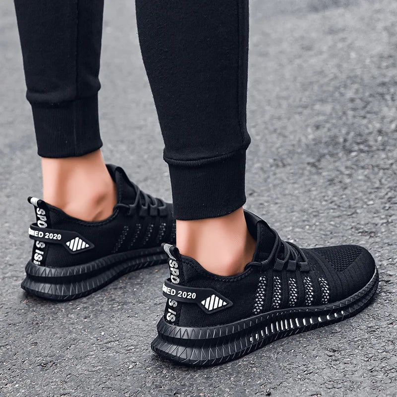 Zapatillas Flyknit para Hombre – Calzado Informal Ligero y Transpirable para Caminar