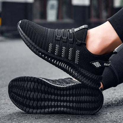 Zapatillas Flyknit para Hombre – Calzado Informal Ligero y Transpirable para Caminar