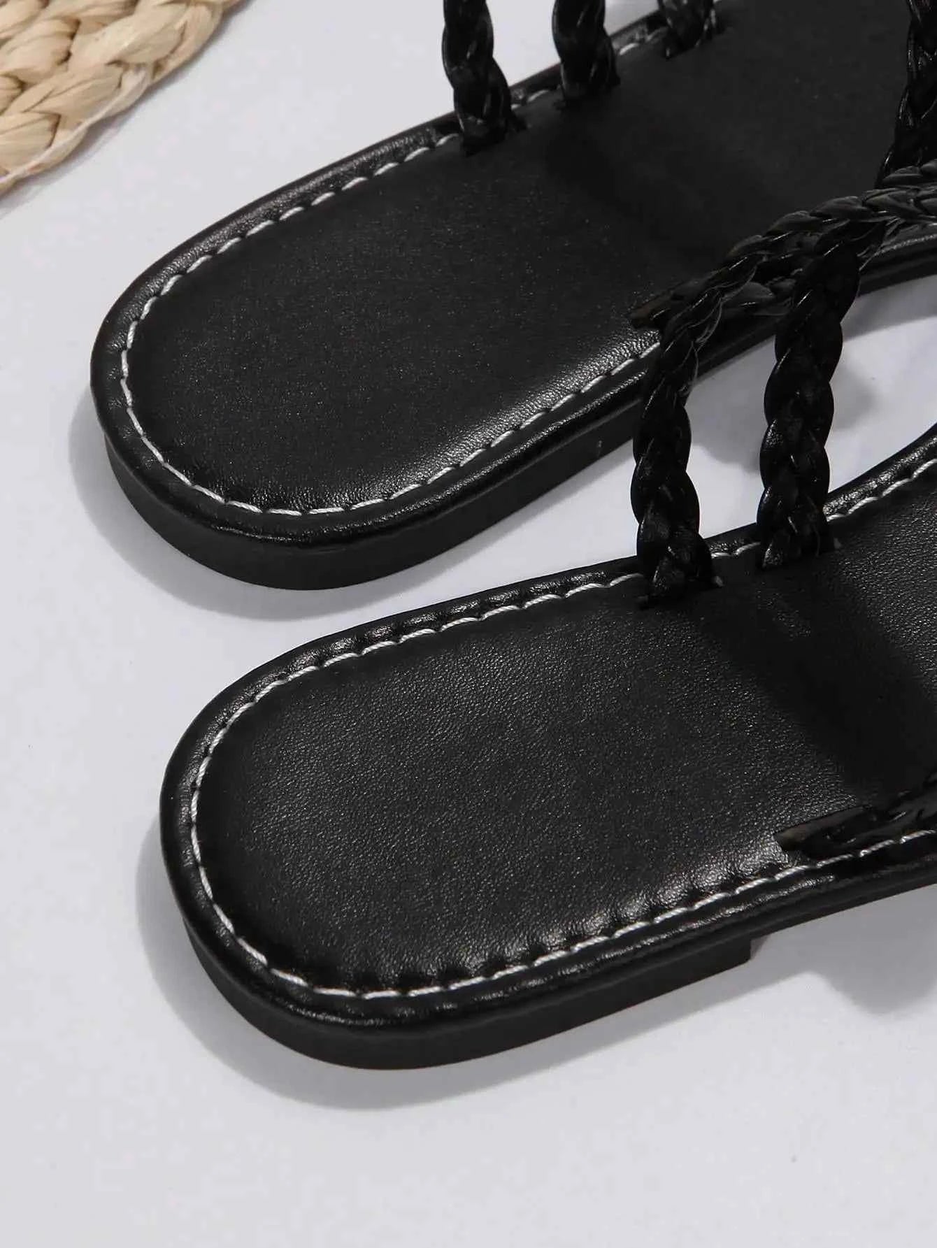 Minimal Flat Sandals – Lightweight Soft Sole Summer Style